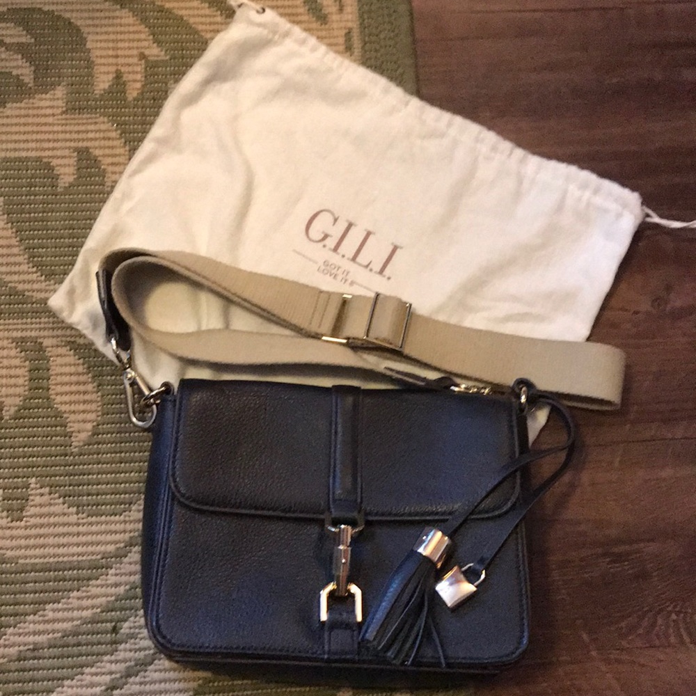 G.I.L.I Crossbody Handbag Black GILI